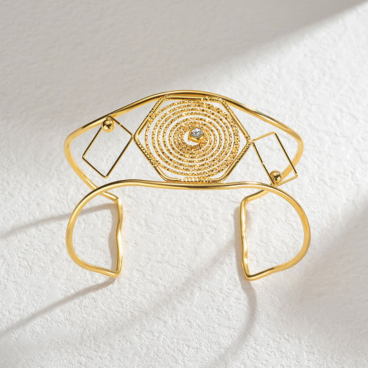 Euro-American Hollow Bracelet