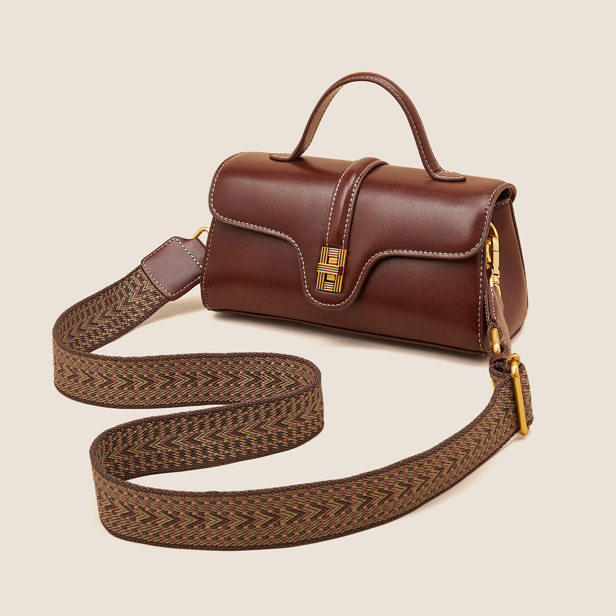 Retro Luxe Cambridge Messenger Bag